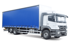 Van Hire Canvey Island - 26 Tonne Curtain Side Truck - Truck hire Canvey island