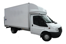 Van Hire Canvey Island - Ford Luton 3.5 ton Tail Box Lift Truck - Truck hire Canvey island
